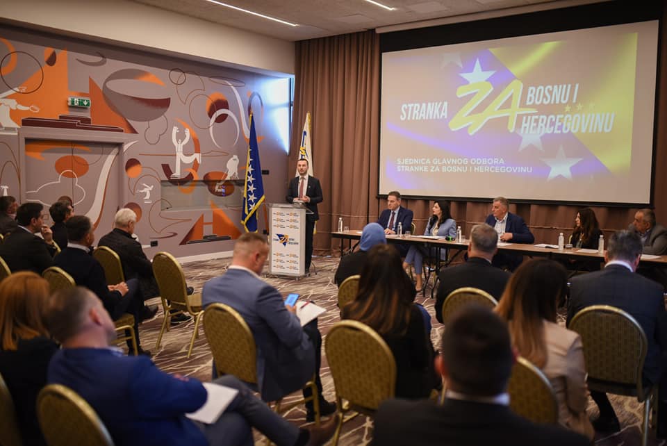Održana 2. sjednica Glavnog odbora SBiH: HDZ je marioneta velikosrpskih interesa