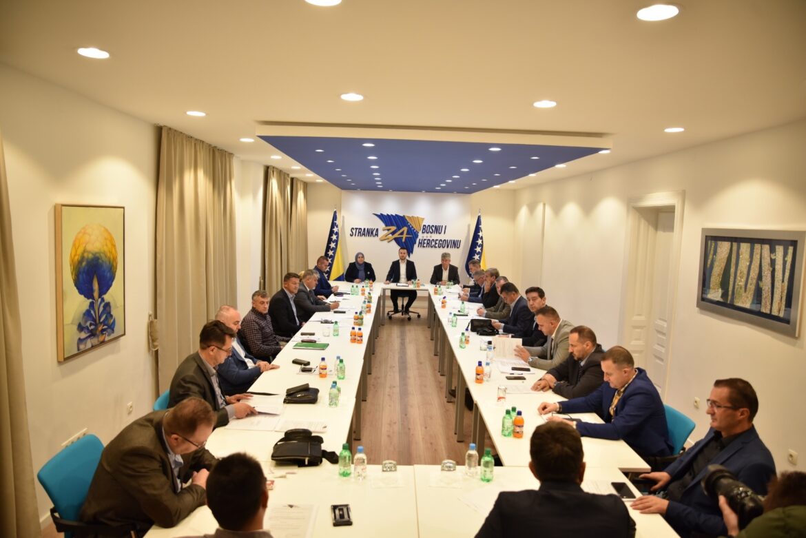 predsjednistvo 09-11 v1 Održana sjednica Predsjedništva SBiH: Prihvaćen koalicioni sporazum sa NES-om, pristupit će se razgovorima o programu sa strankama Trojke