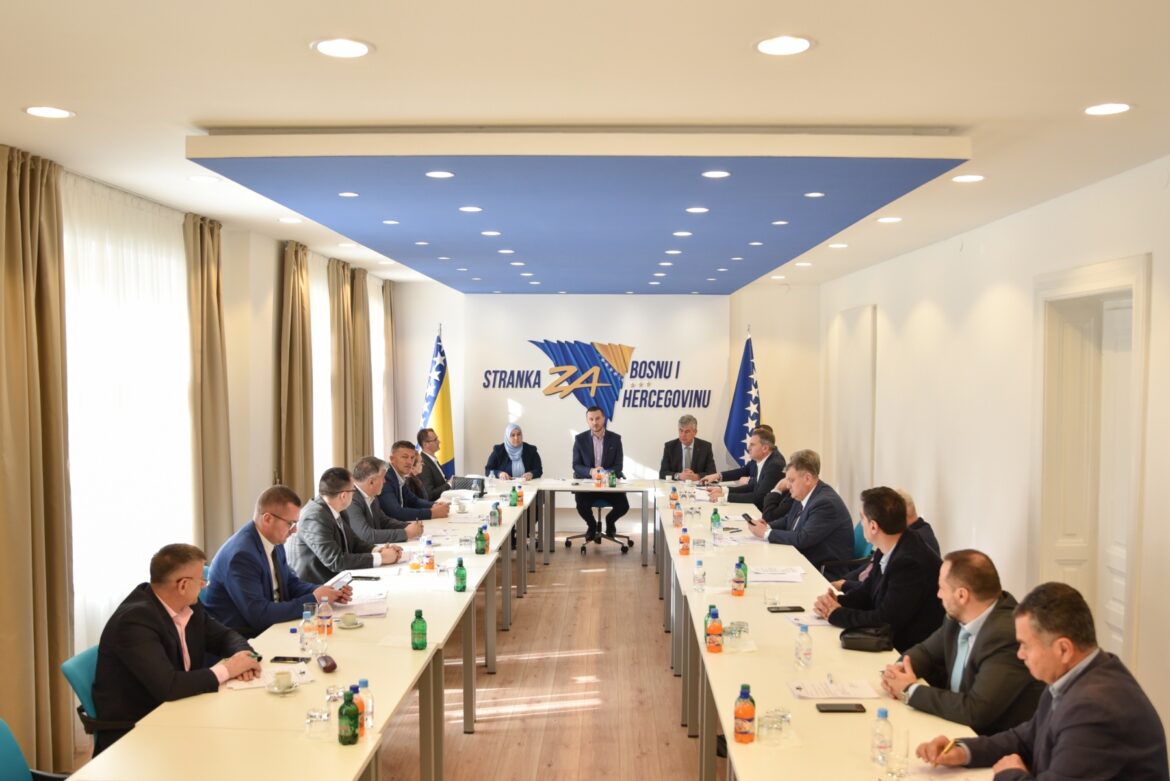 IMG-9e6c0bd8f813bac7e9f5b79113d94665-V Održana 16. redovna sjednica Predsjedništa SBiH