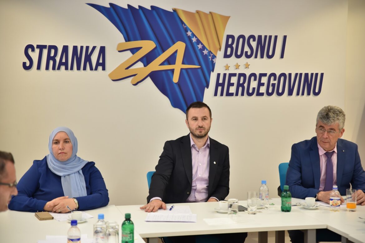 Predsjedništvo Stranke za Bosnu i Hercegovinu održalo redovnu sjednicu