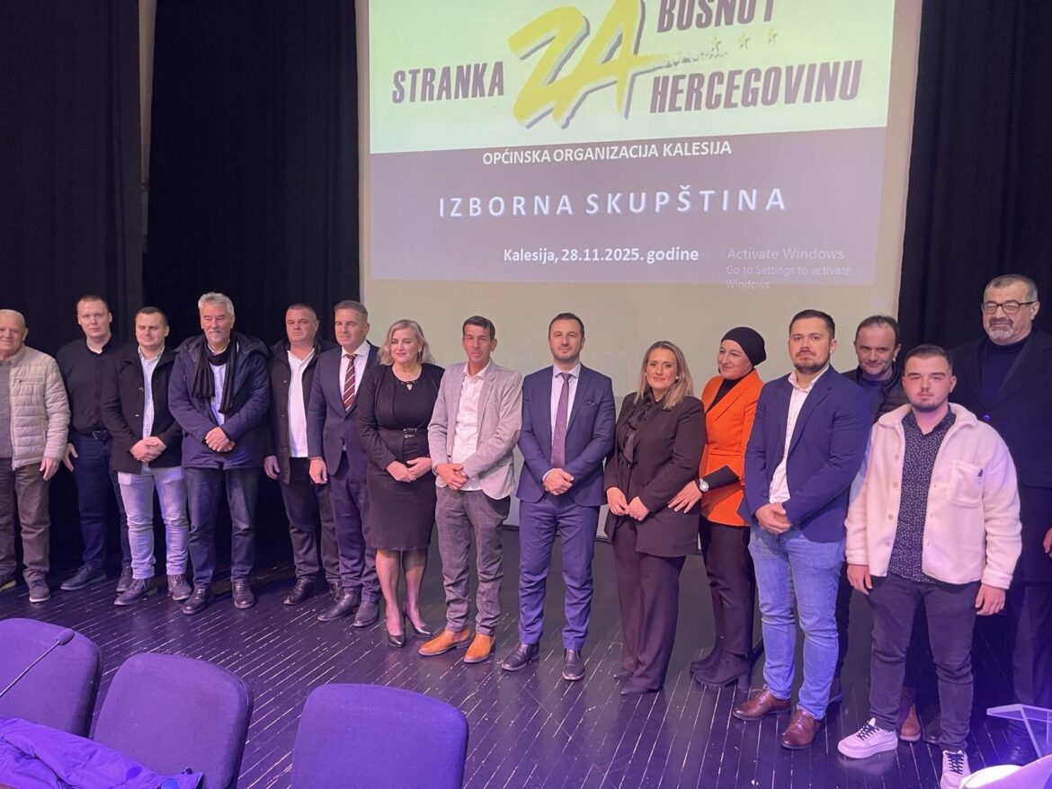 Održana Izborna skupština OO Stranke za Bosnu i Hercegovinu Kalesija